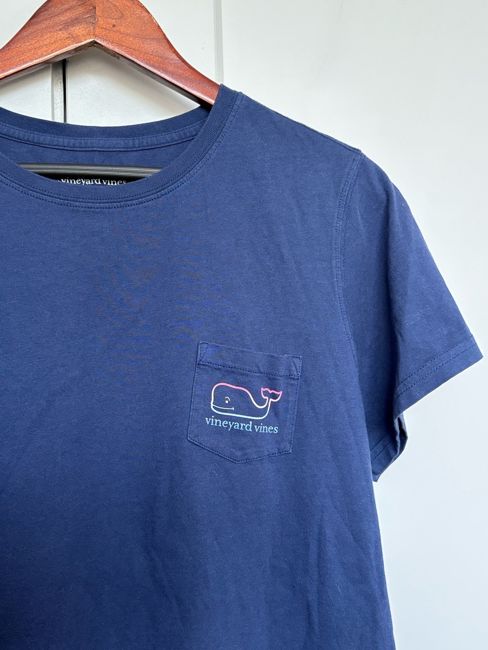 VINEYARD VINES BLUE GRAPHIC SHORT SLEEVE TSHIRT WOMENS XL - Picture 3 of 4